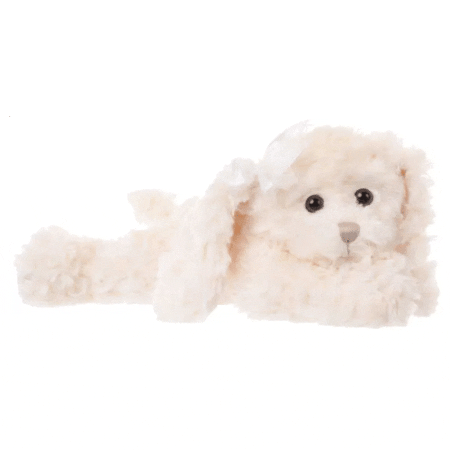 tiffany cagnolina di peluche bianca bukowski design ab 40cm