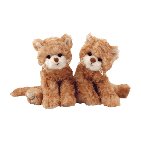 loke morbido gattino di peluche arancione bukowski design ab 25cm