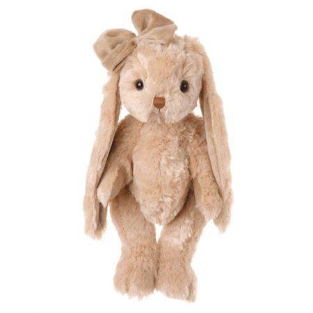 cornelia coniglietta di peluche tortora in testa bukowski design ab 40cm