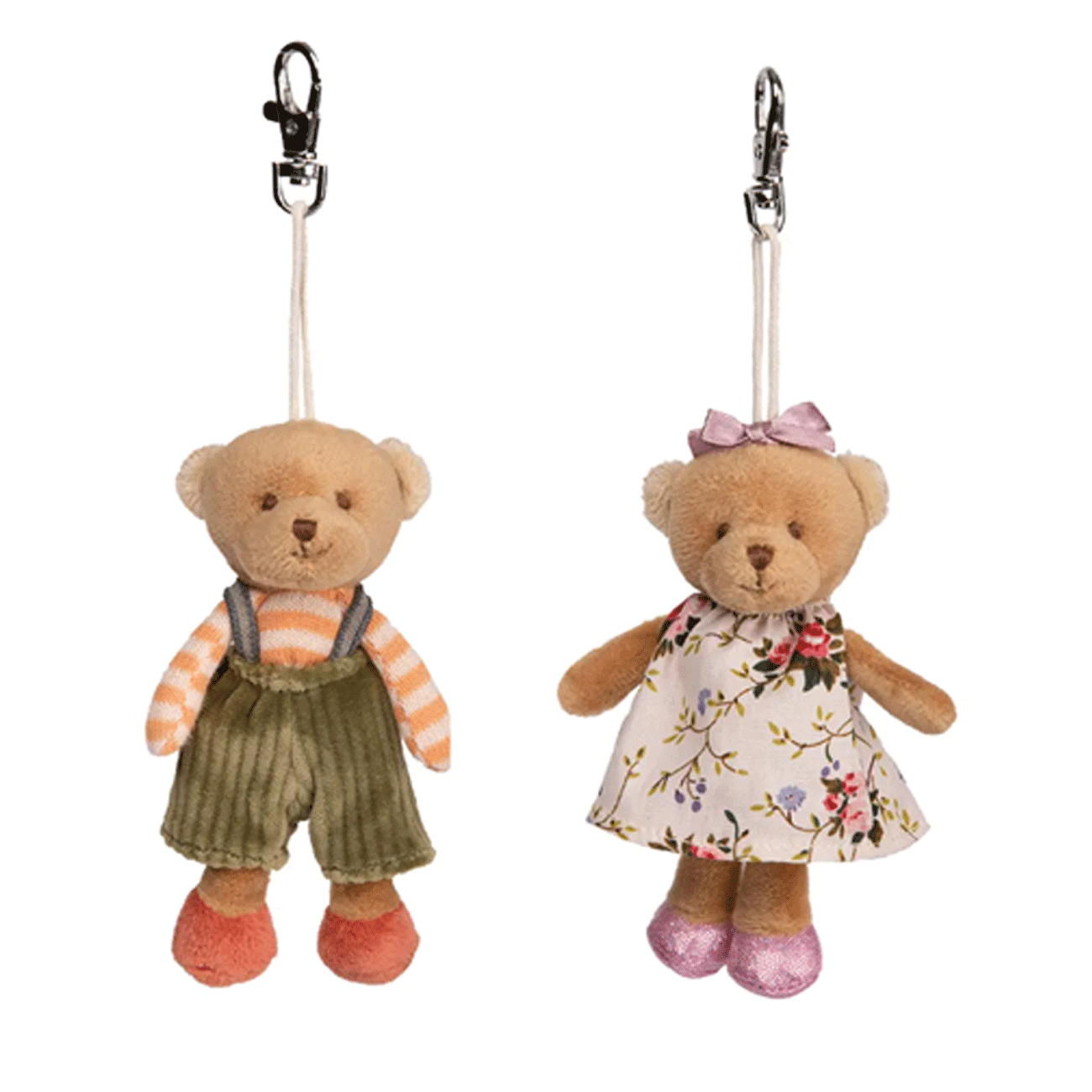 mavi e meli orsetti di peluche portachiavi ciondolo da borsa bukowski design ab