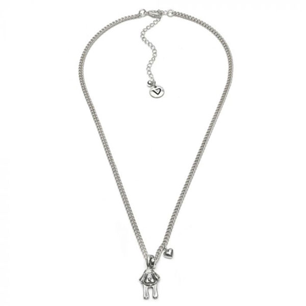 collana ciondolo cane argento vestopazzo