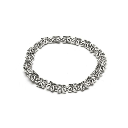 bracciale elastico anice placcato argento vestopazzo