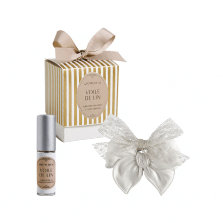 cofanetto regalo sorprese profumate ricarica di profumo gessetto voile de lin