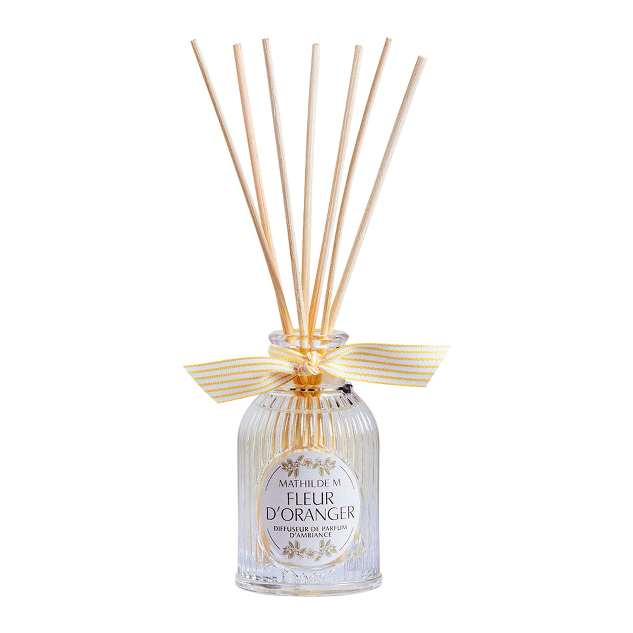 cofanetto regalo diffusore profumo ambiente vetro Mathilde m fiori di arancio