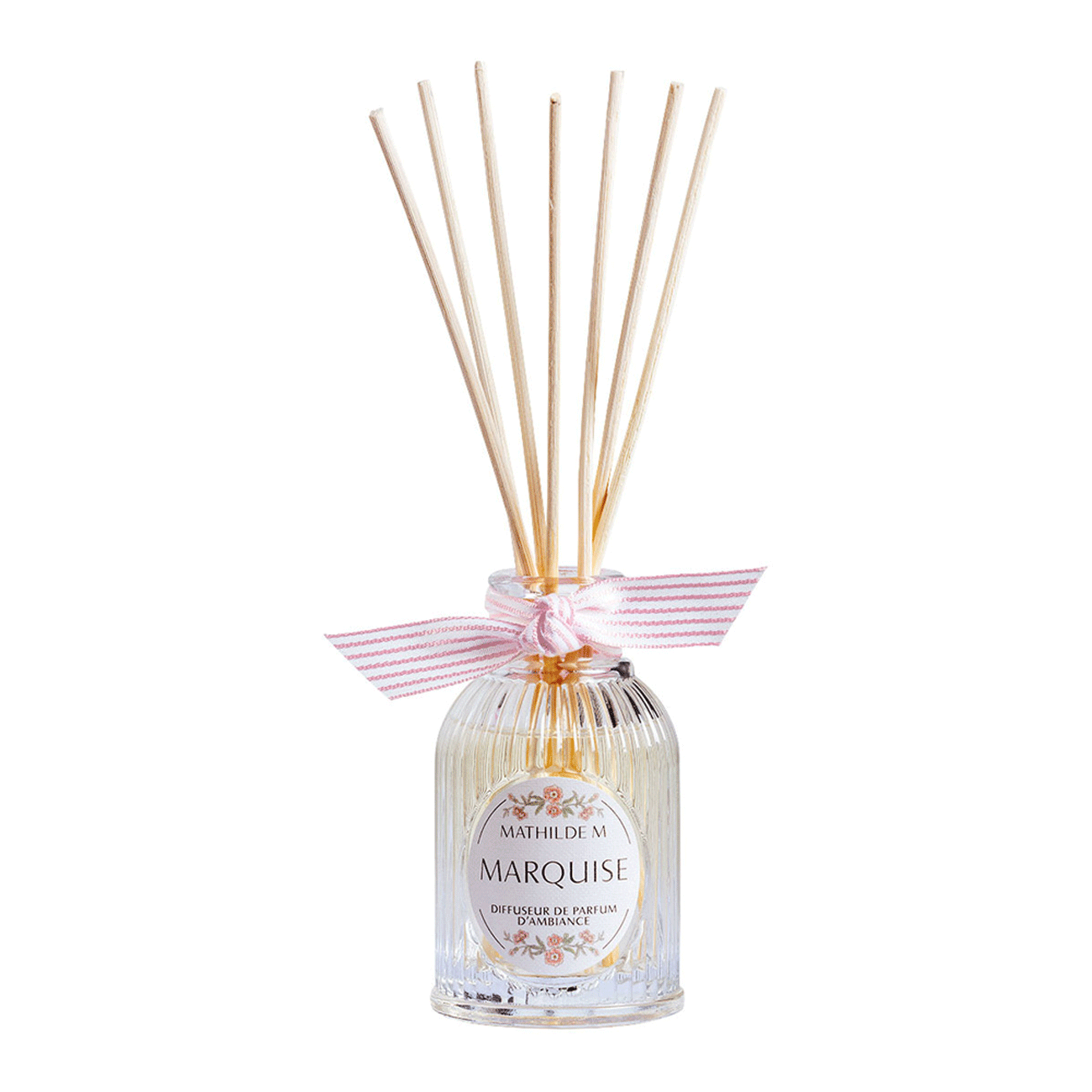 cofanetto regalo diffusore profumo ambiente in vetro 90ml marquise mathilde m