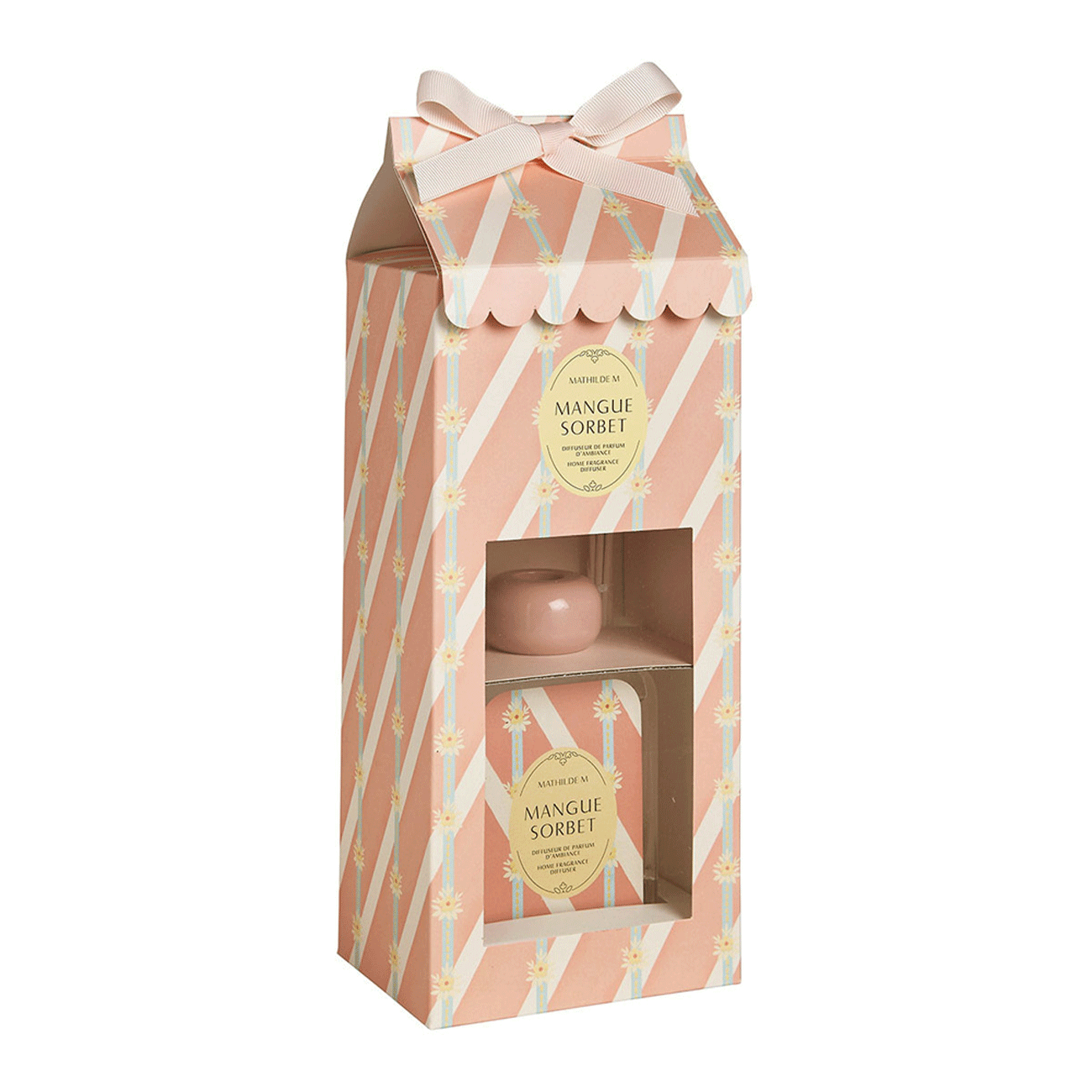 cofanetto regalo diffusore per ambiente 150ml sorbetto al mango mathilde m