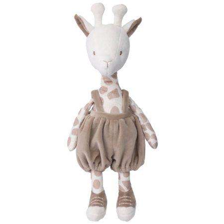 levi giraffa di peluche bianca con salopette tortora bukowski design ab 30cm