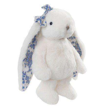 sweet pretty coniglietta di peluche bianca con orecchie a fiori bukowski design