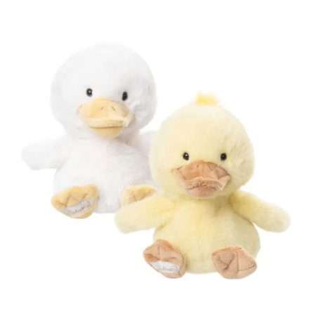 baby quack anatroccolo di peluche giallo bianco 15cm bukowski