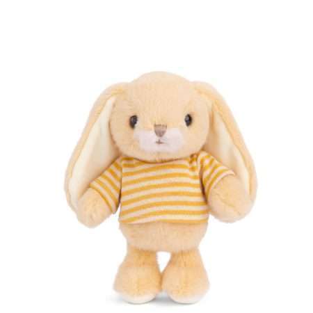 bouncy bunny giallo con maglietta a righe altezza 15cm bukowski design ab