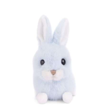 baby bunny coniglietto di peluche azzurro 15cm bukowski design ab