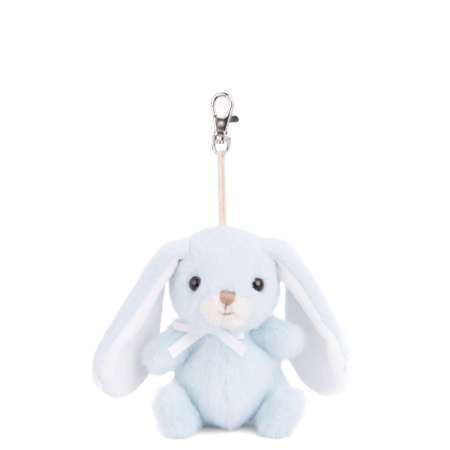 portachiavi coniglietto di peluche azzurro bouncy bunny 12cm bukowski