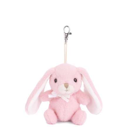 portachiavi coniglietto di peluche rosa bouncy bunny 12cm bukowski