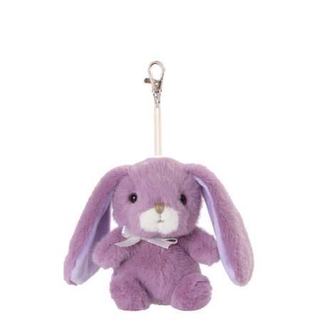 portachiavi coniglietto di peluche viola bouncy bunny 12cm bukowski