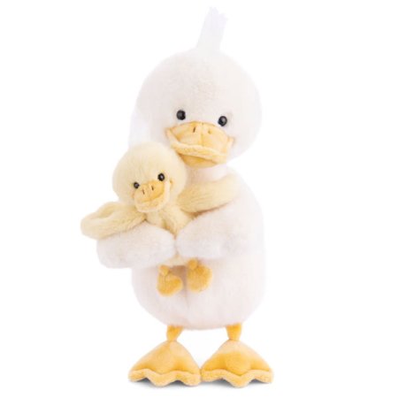 peluche oca e anatroccolo bougie e mama 25cm bukowski design ab