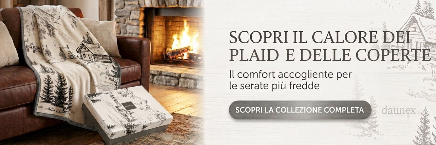 plaid e coperte daunex