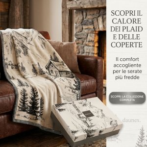 plaid e coperte invernali daunex